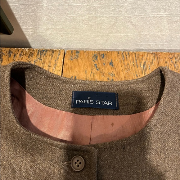 🤎PARIS STAR – Brown blazer Size 16 - Picture 2 of 8